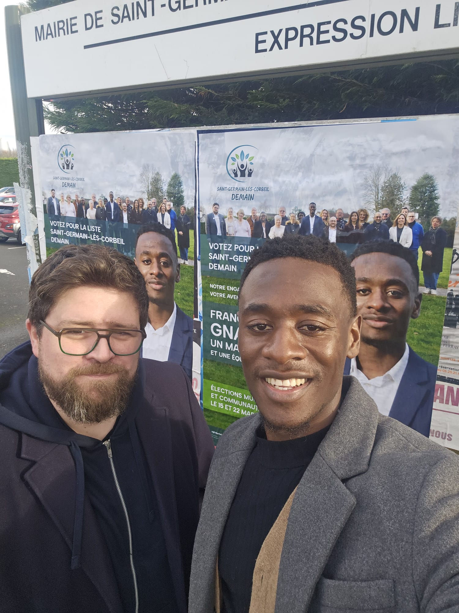 Réunion de quartier + tracts